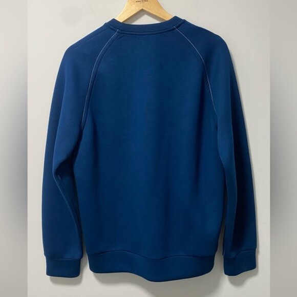 Emporio Armani Blue Logo Jumper Size M — Men’s Lightweight Knit - Picture 3 of 11